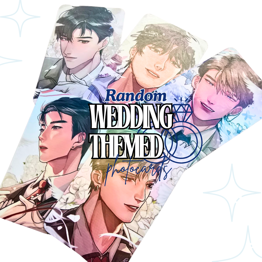 RANDOM Wedding Themed Photocards Love Otome Deepspace Zayne Rafayel Caleb Sylus Xavier