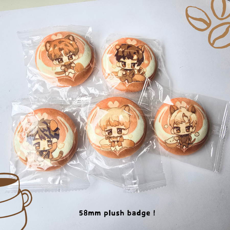 LADS Plush Cat Badges | Love and Deepspace