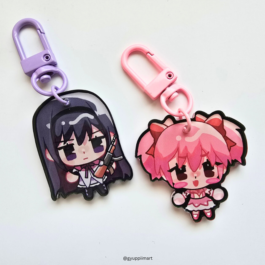 Madoka Magica Mini Charms