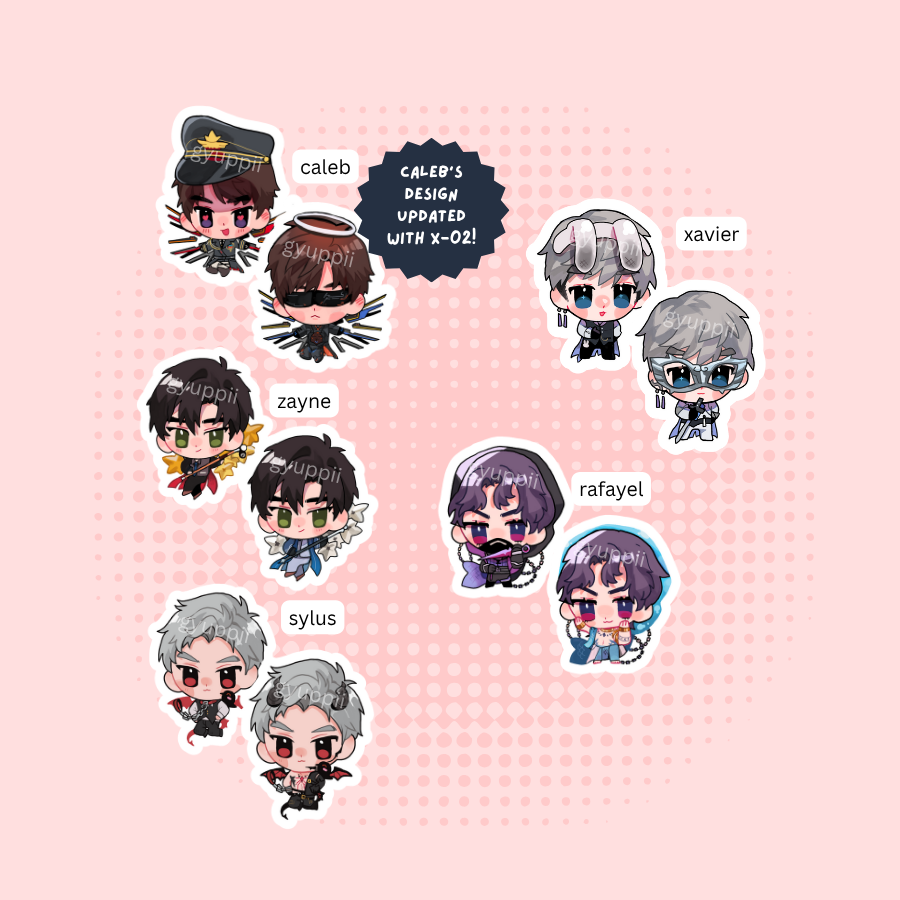 Love Otome Deepspace Mini Charms
