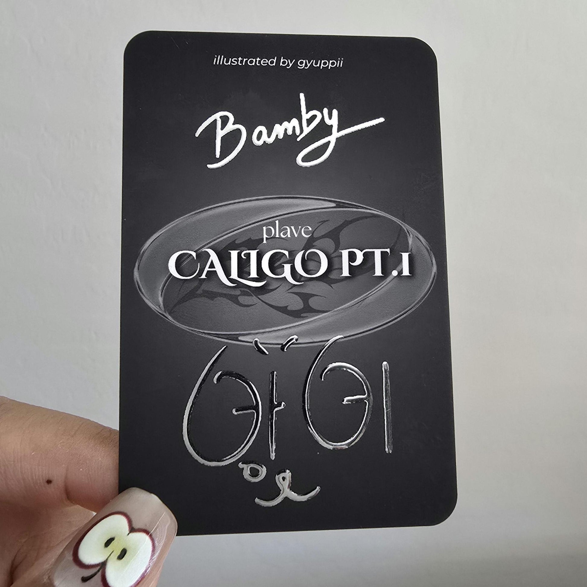 Virtual Idol Foil Photocards Caligo pt.1 PL*VE
