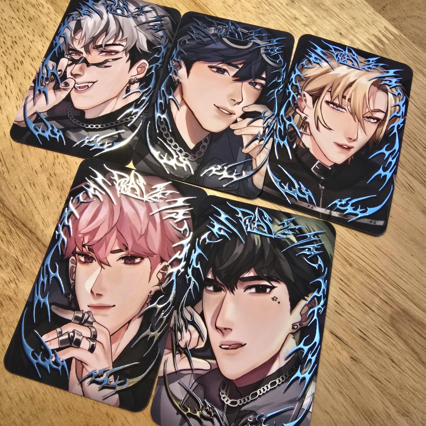 Virtual Idol Foil Photocards Caligo pt.1 PL*VE