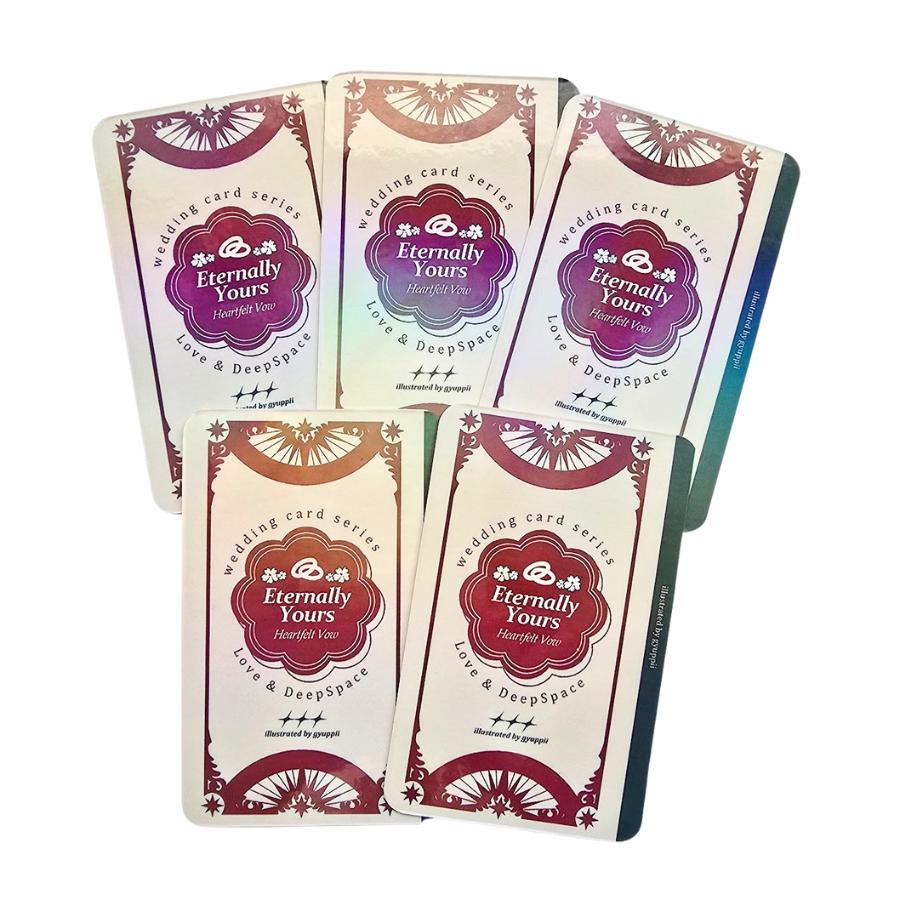 RANDOM Wedding Themed Photocards Love Otome Deepspace Zayne Rafayel Caleb Sylus Xavier