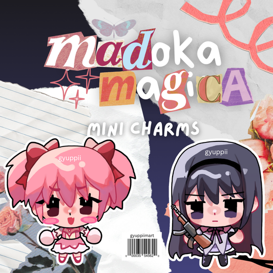 Madoka Magica Mini Charms