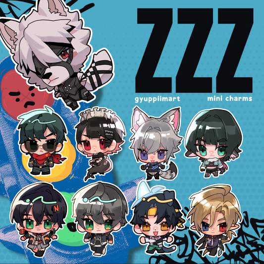 ZZZ Zenless Zone Zero Mini Charms
