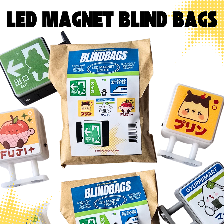 LED MAGNET SIGNS Blind Bags