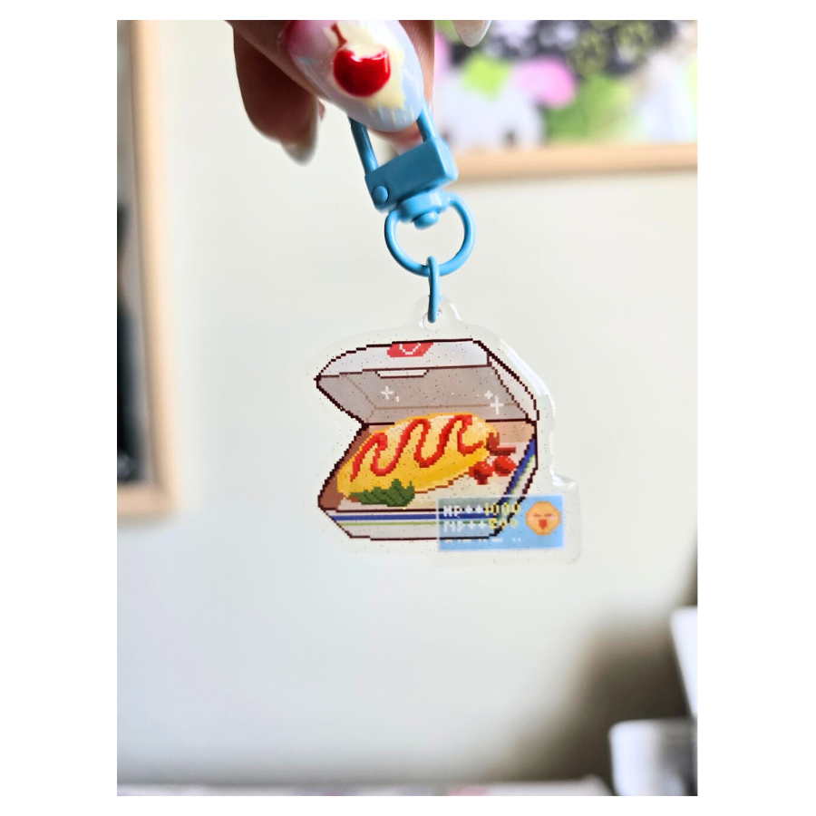 Mini Food Charms Pixel Art Blind Bag Gacha Charms