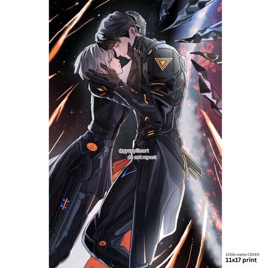 CalebMC X-02 A-01 11x17 Print