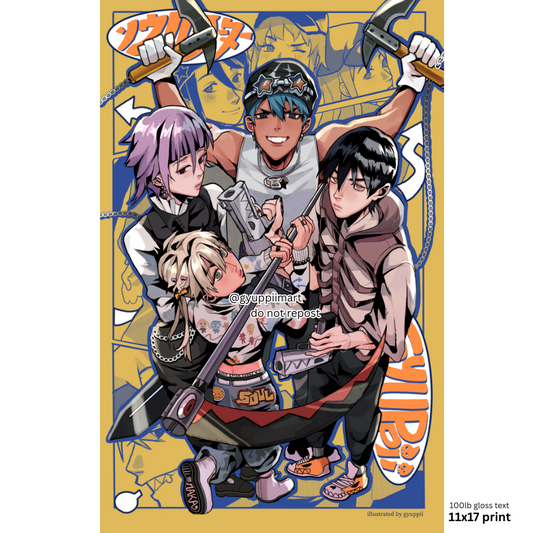 SoulEater 11x17 Print