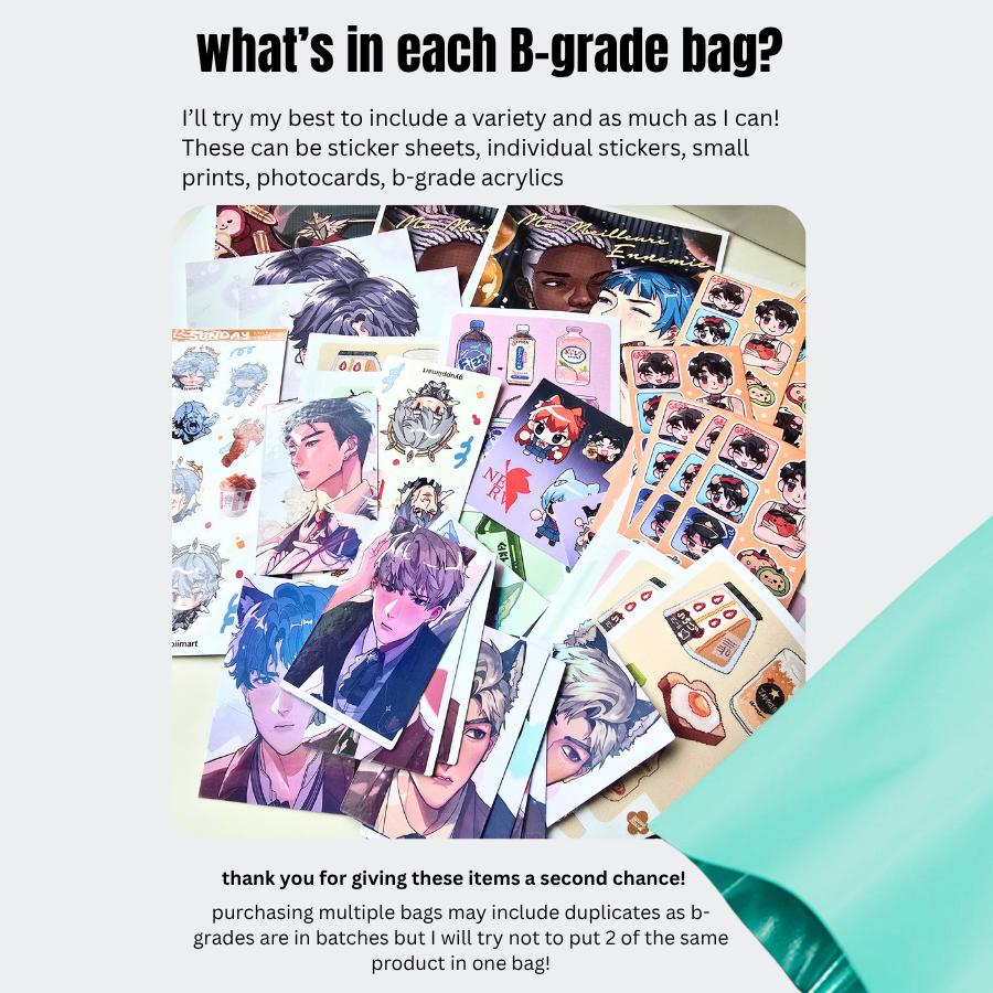 B-GRADE grab bags
