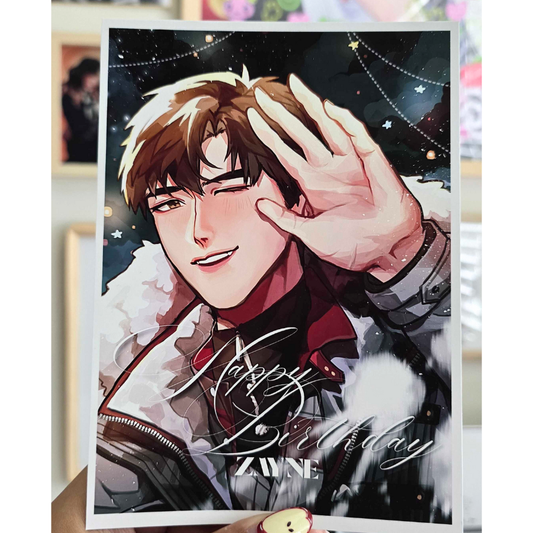 Birthday Zayne Print 5x7