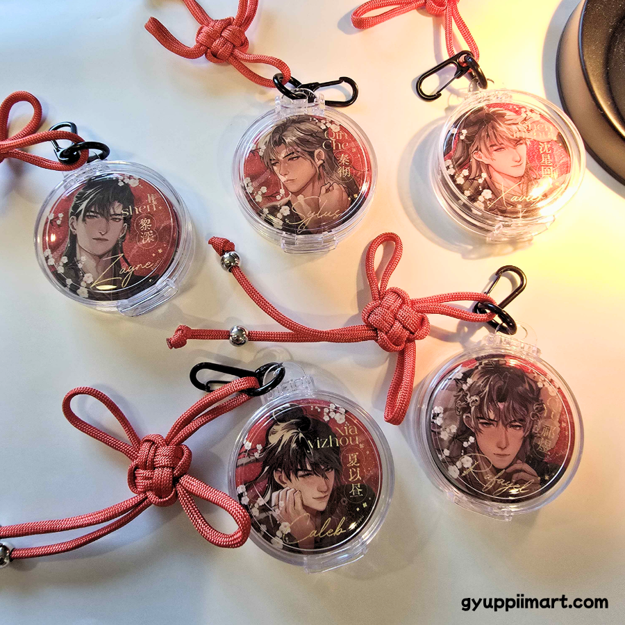 Love and Deepspace 吉祥結 Lucky Knot Tassel + Badge Case Holder