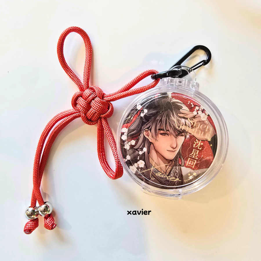 Love and Deepspace 吉祥結 Lucky Knot Tassel + Badge Case Holder