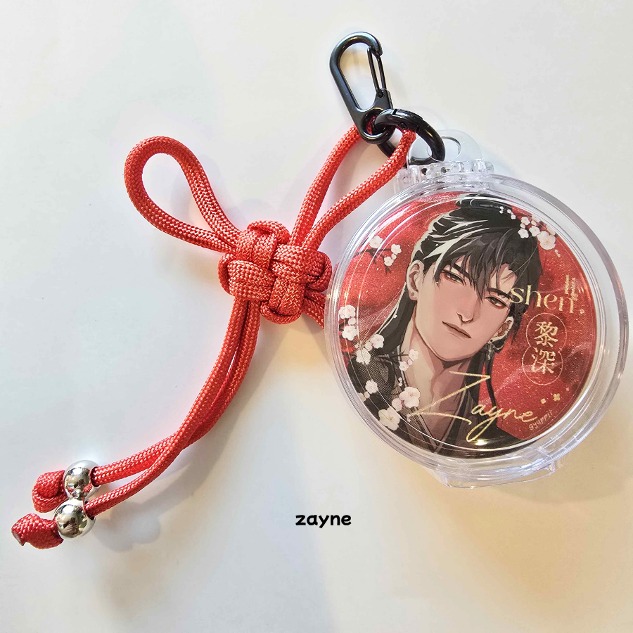 Love and Deepspace 吉祥結 Lucky Knot Tassel + Badge Case Holder