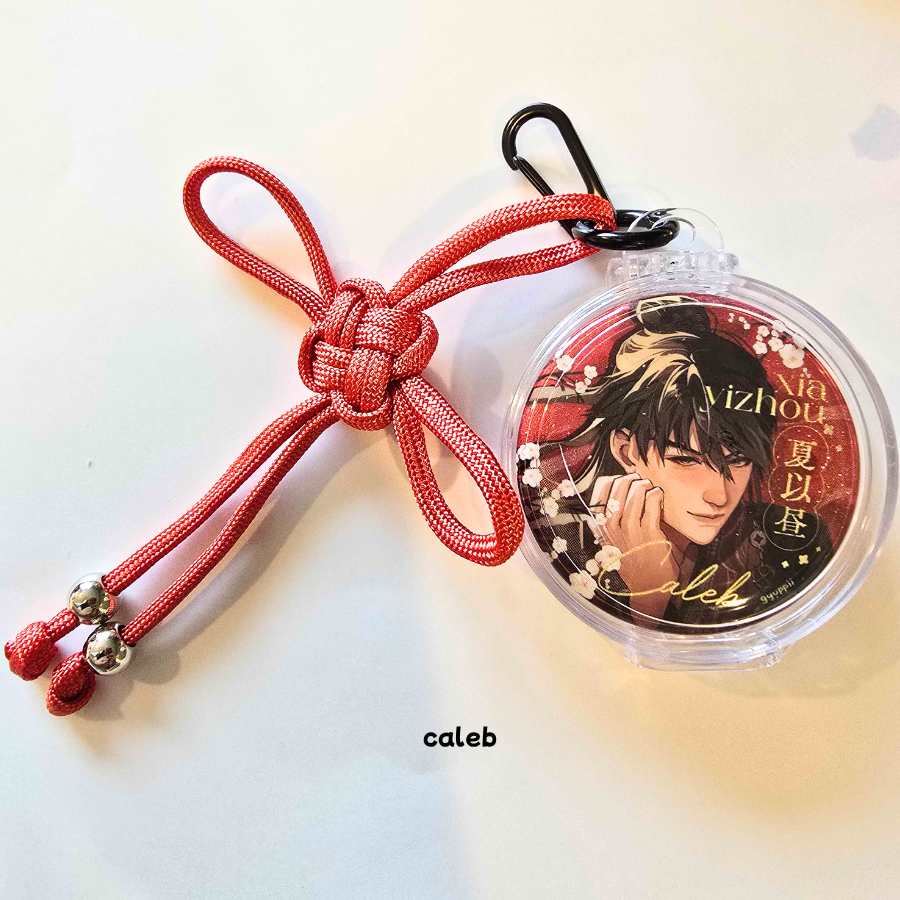 Love and Deepspace 吉祥結 Lucky Knot Tassel + Badge Case Holder