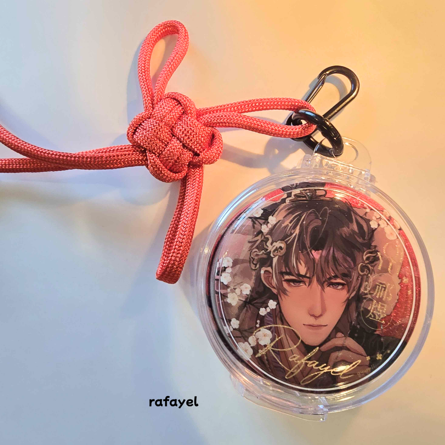 Love and Deepspace 吉祥結 Lucky Knot Tassel + Badge Case Holder