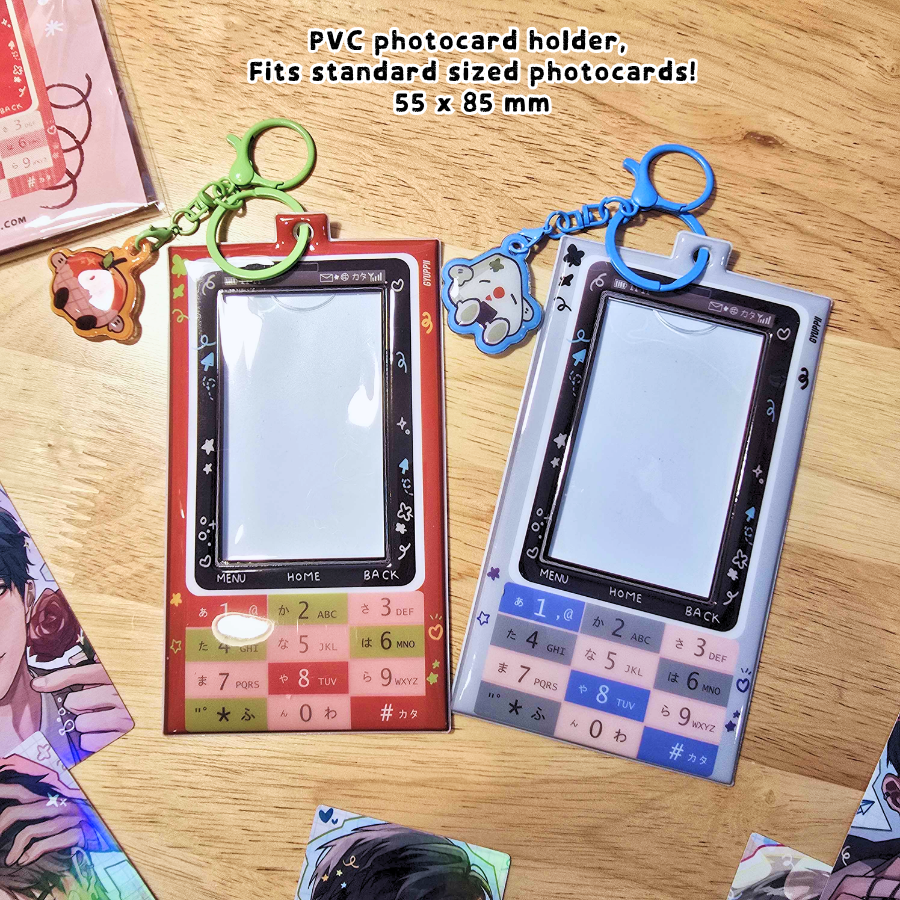 Retro Phone PVC Photocard Holder
