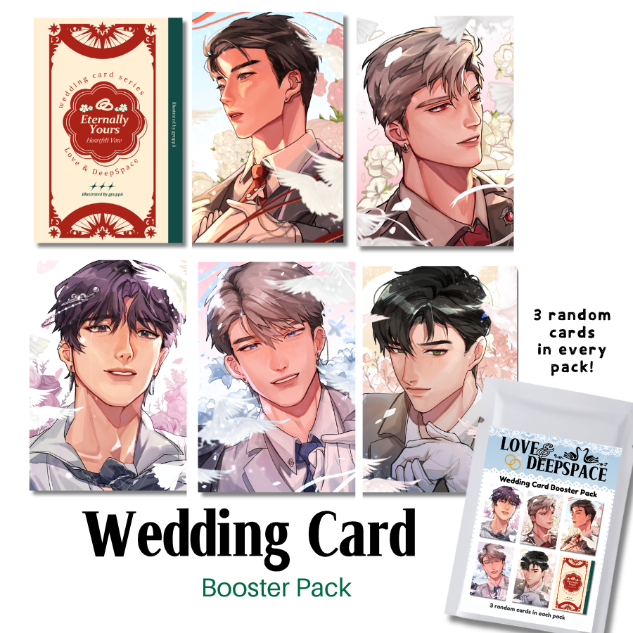 Wedding Themed Photocards [Booster Pack - Contains 3 photocards] Love And Deepspace