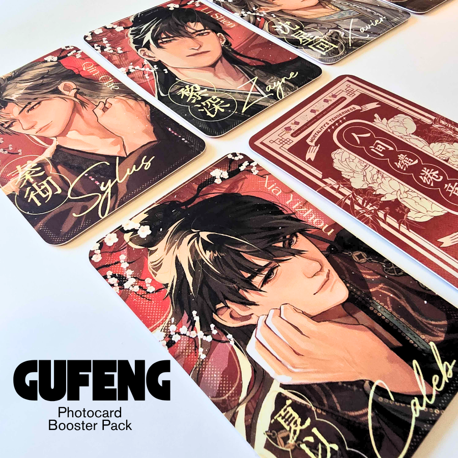 Gufeng Themed Photocards [Booster Pack - Contains 3 photocards] Love And Deepspace (Copy)