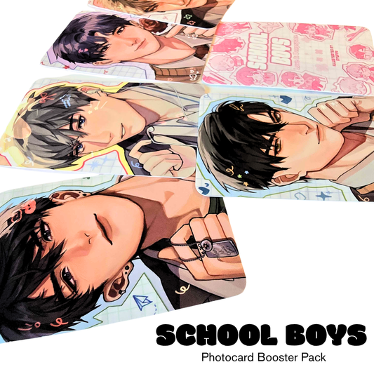 School Themed Photocards [Booster Pack - Contains 3 photocards] Love And Deepspace