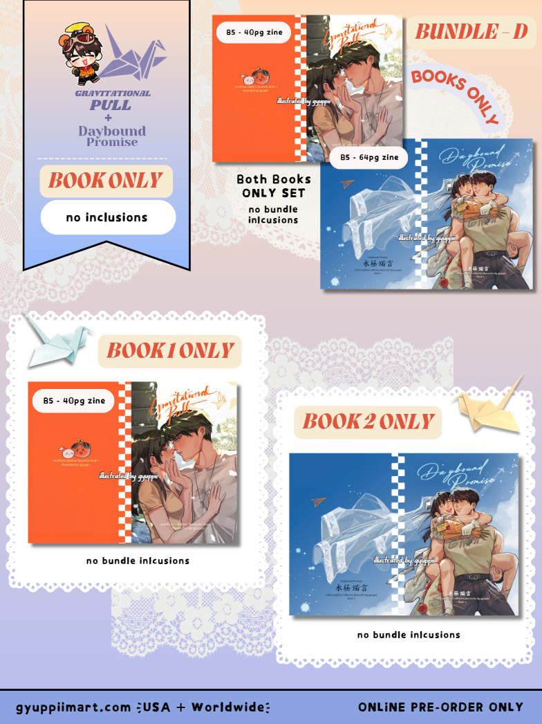 [PRE-ORDER] Gravitational Pull & Daybound Promise - CalebMC Unoffical illustrated Zine