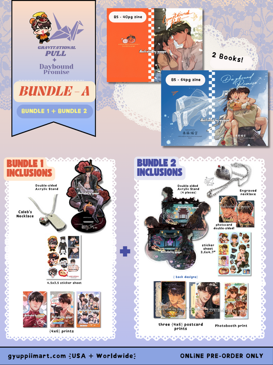 [PRE-ORDER] Gravitational Pull & Daybound Promise - CalebMC Unoffical illustrated Zine