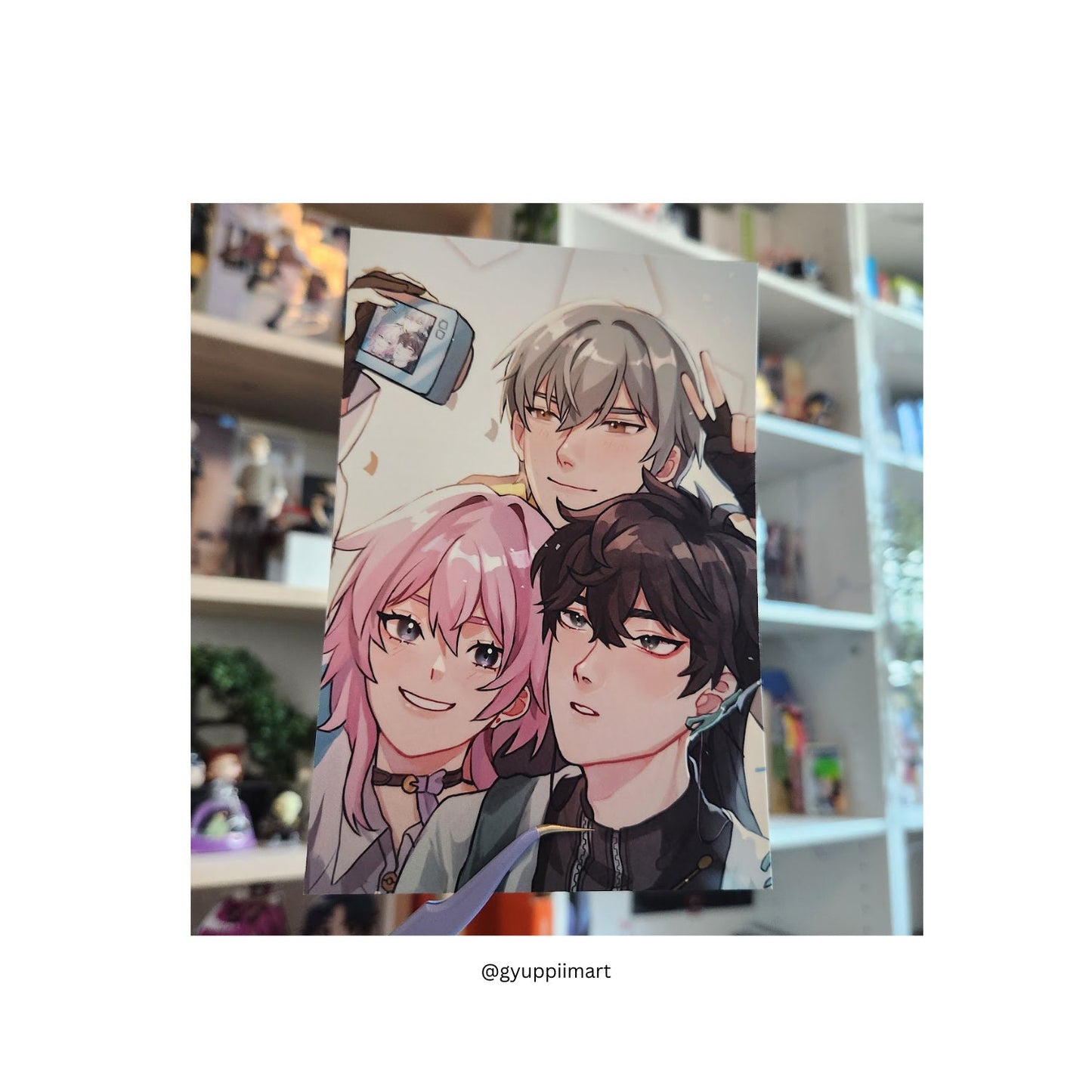 Honkai Star Rail Trio 4x6 matte Print