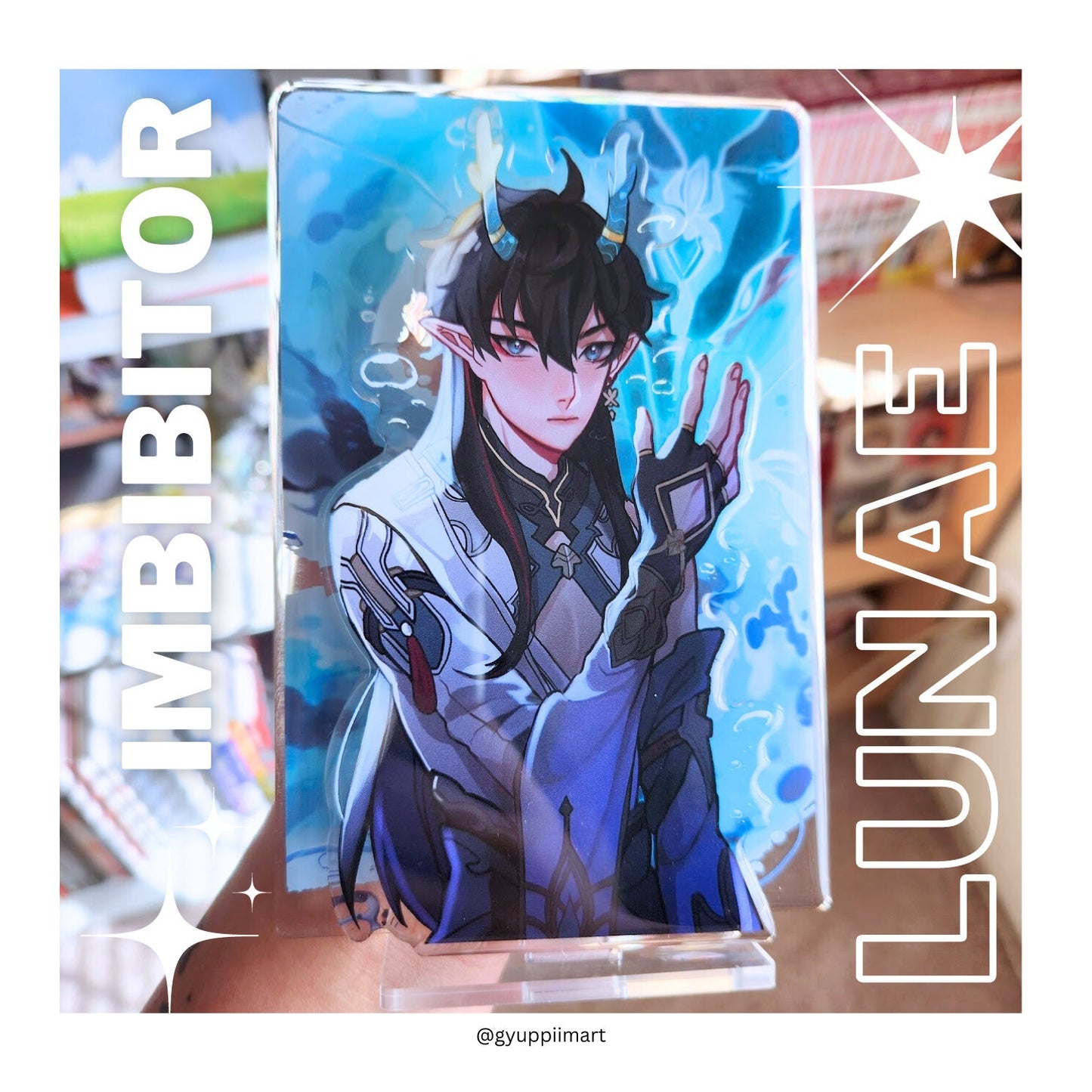 Honkai Star Rail Imbibitor Lunae Dan Heng Acrylic Stand