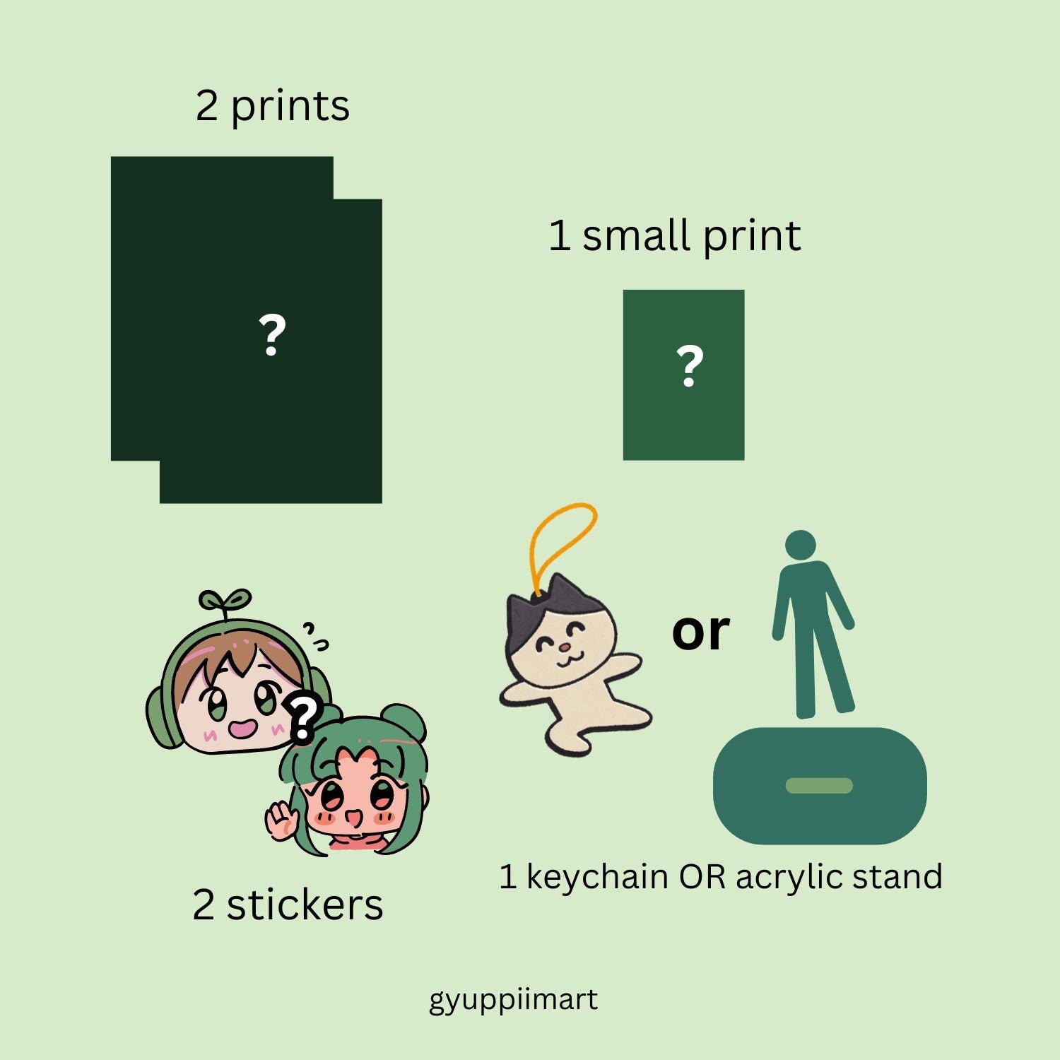 Large Mystery Gacha Blind Bag and Discontinued Merch