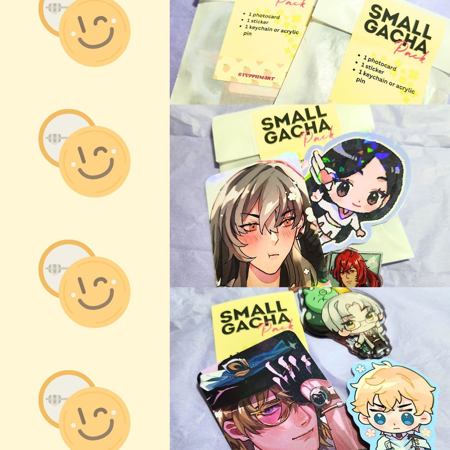 Small Mystery Gacha Blind Bag and Discontinued Merch
