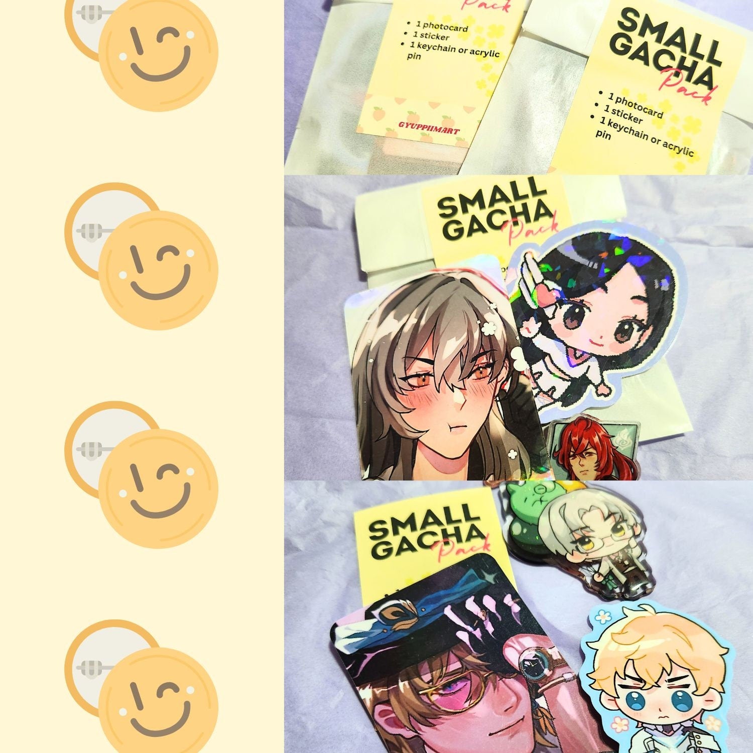 Small Mystery Gacha Blind Bag and Discontinued Merch