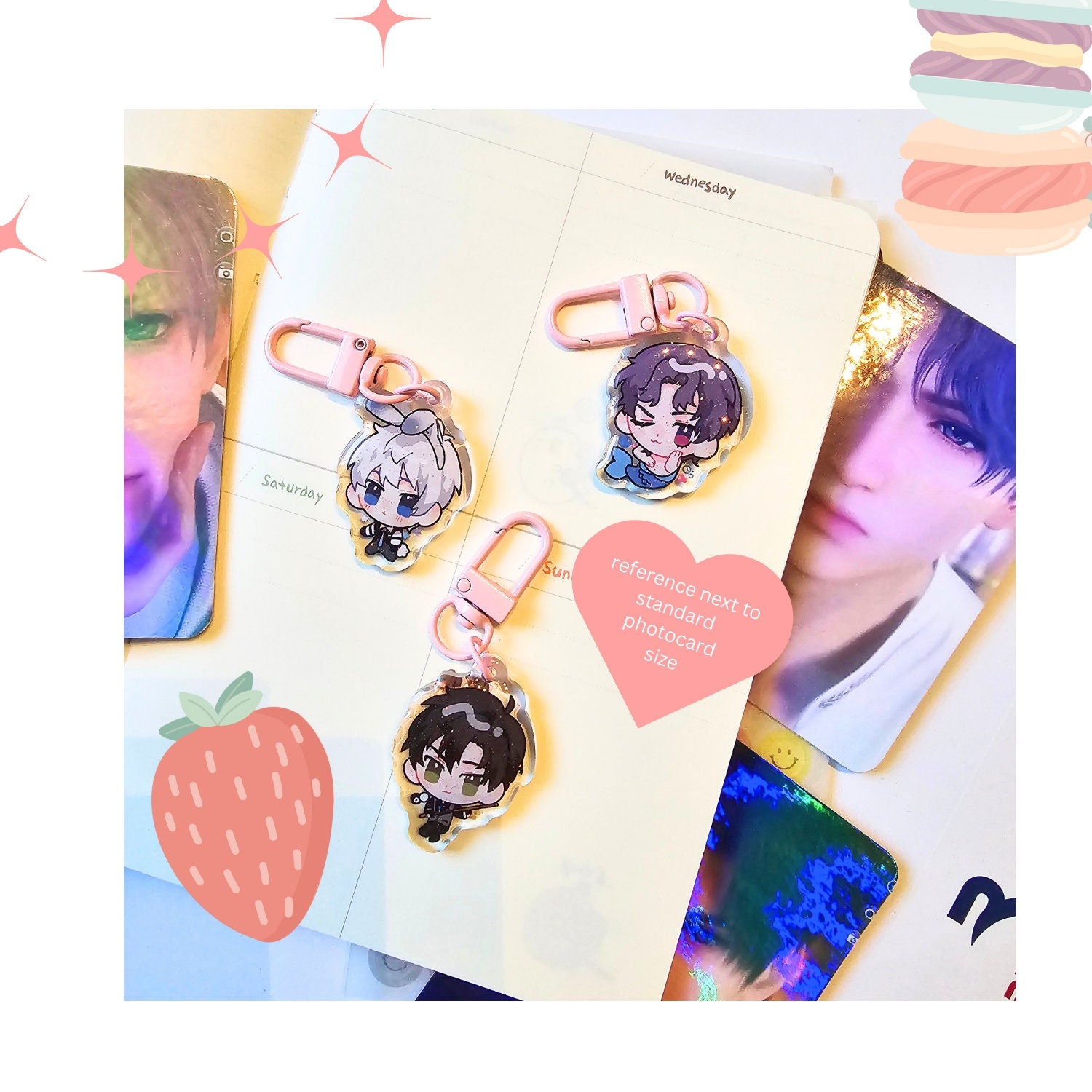 Love Otome Deepspace Mini Charms