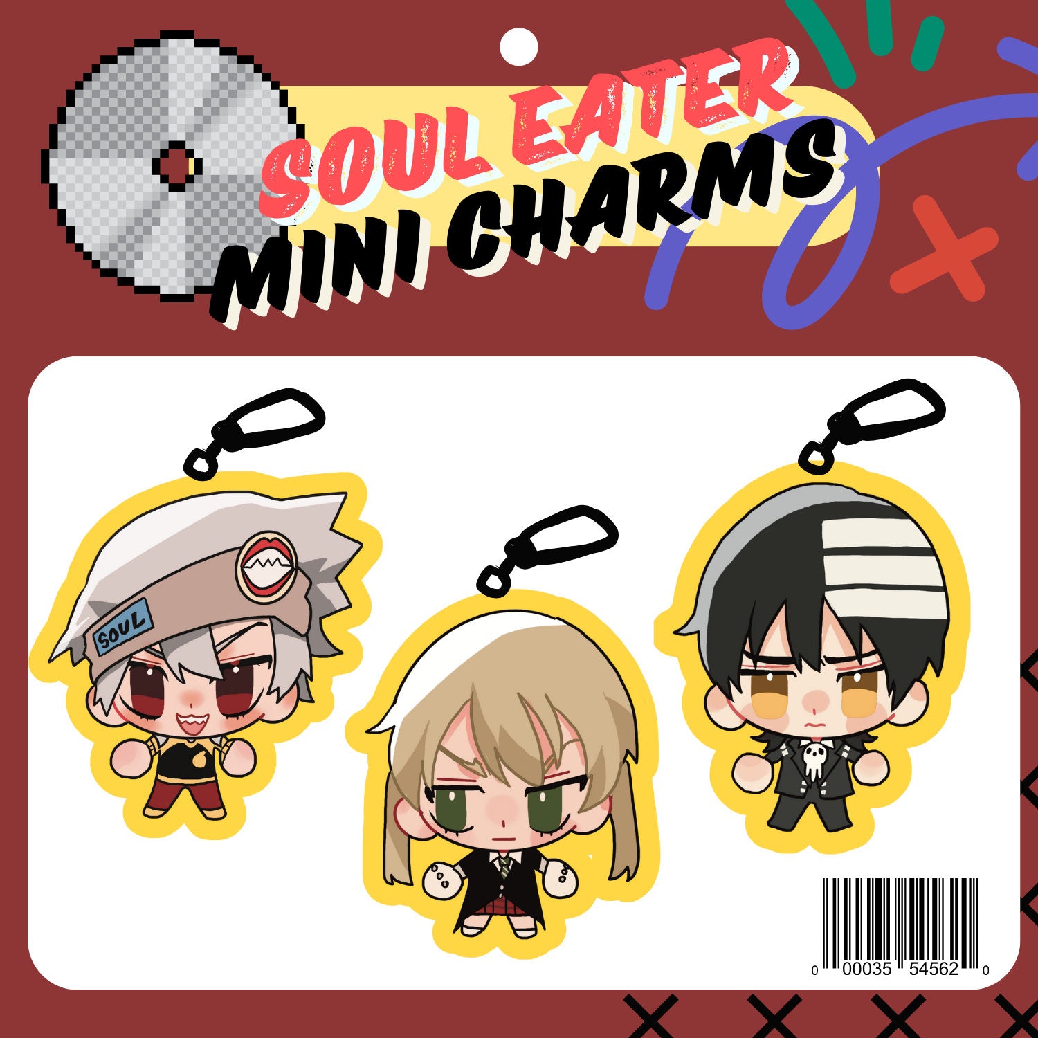 SouI Eater Mini Charms