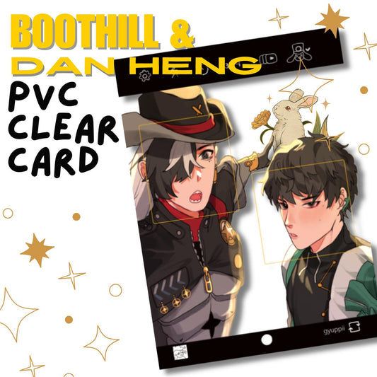 Boothill Dan Heng Clear PVC card photo prop charm