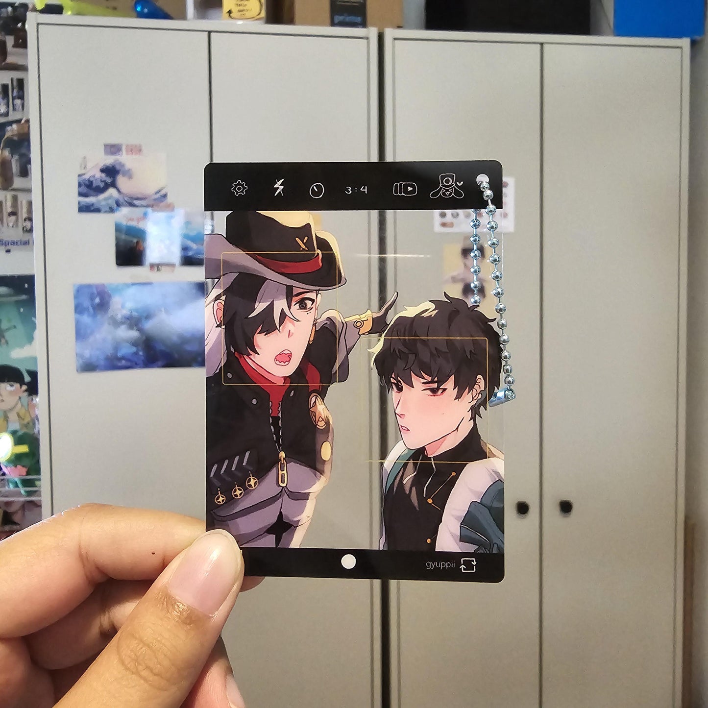 Boothill Dan Heng Clear PVC card photo prop charm