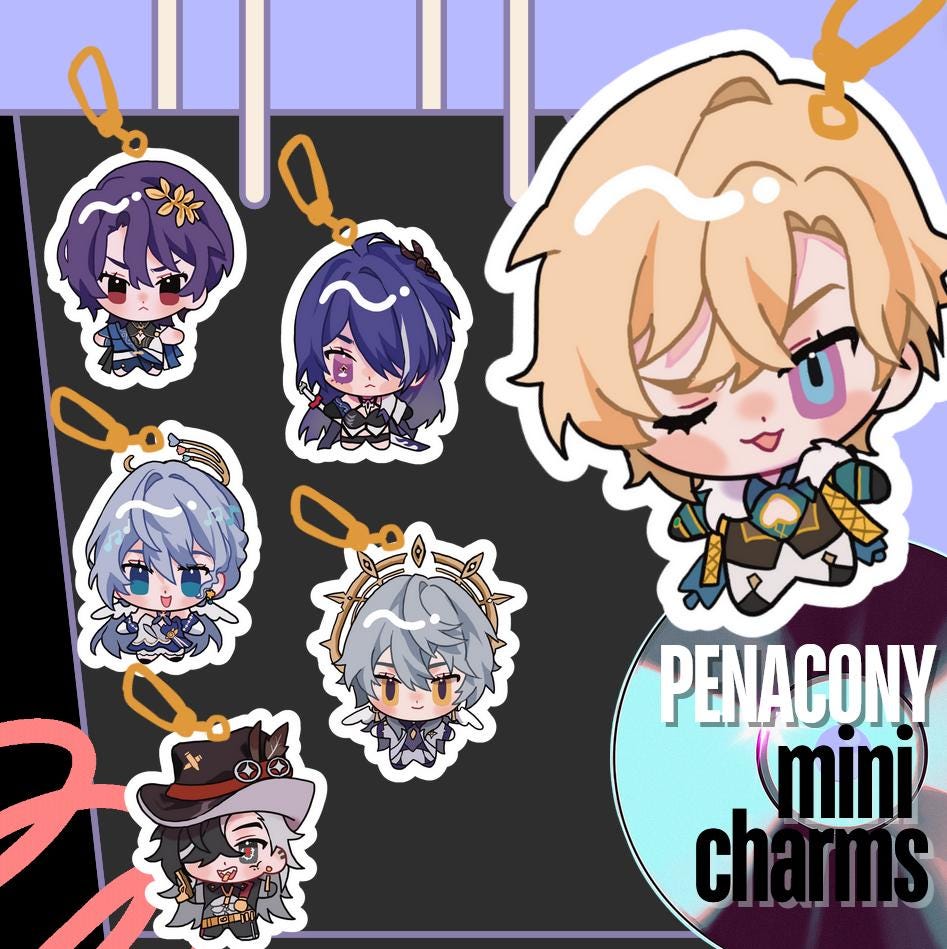 Penacony Honkai Star Rail Mini gummy charms