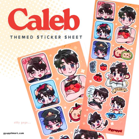 Caleb Love & Deepspace Sticker Sheet