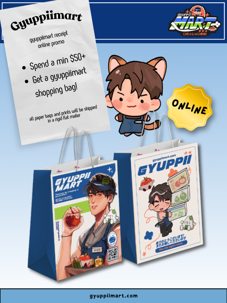 🏷️ GYUPPIIMART SHOPPING BAG [PLEASE READ CONDITIONS]
