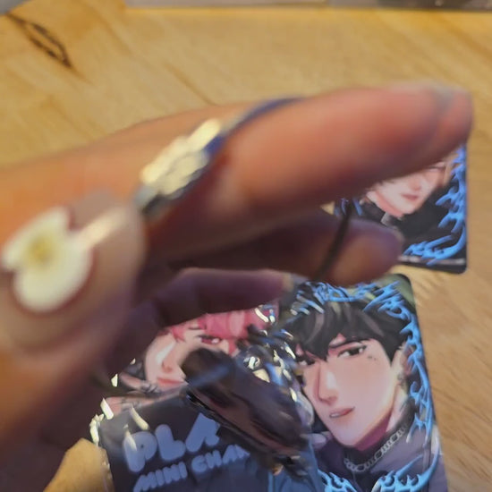 Virtual Idol Metallic Ring Charms PL*VE