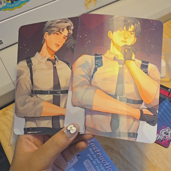 Lenticular Outfit Love Otome Deepspace Cards Sylus Xavier Zayne Rafayel