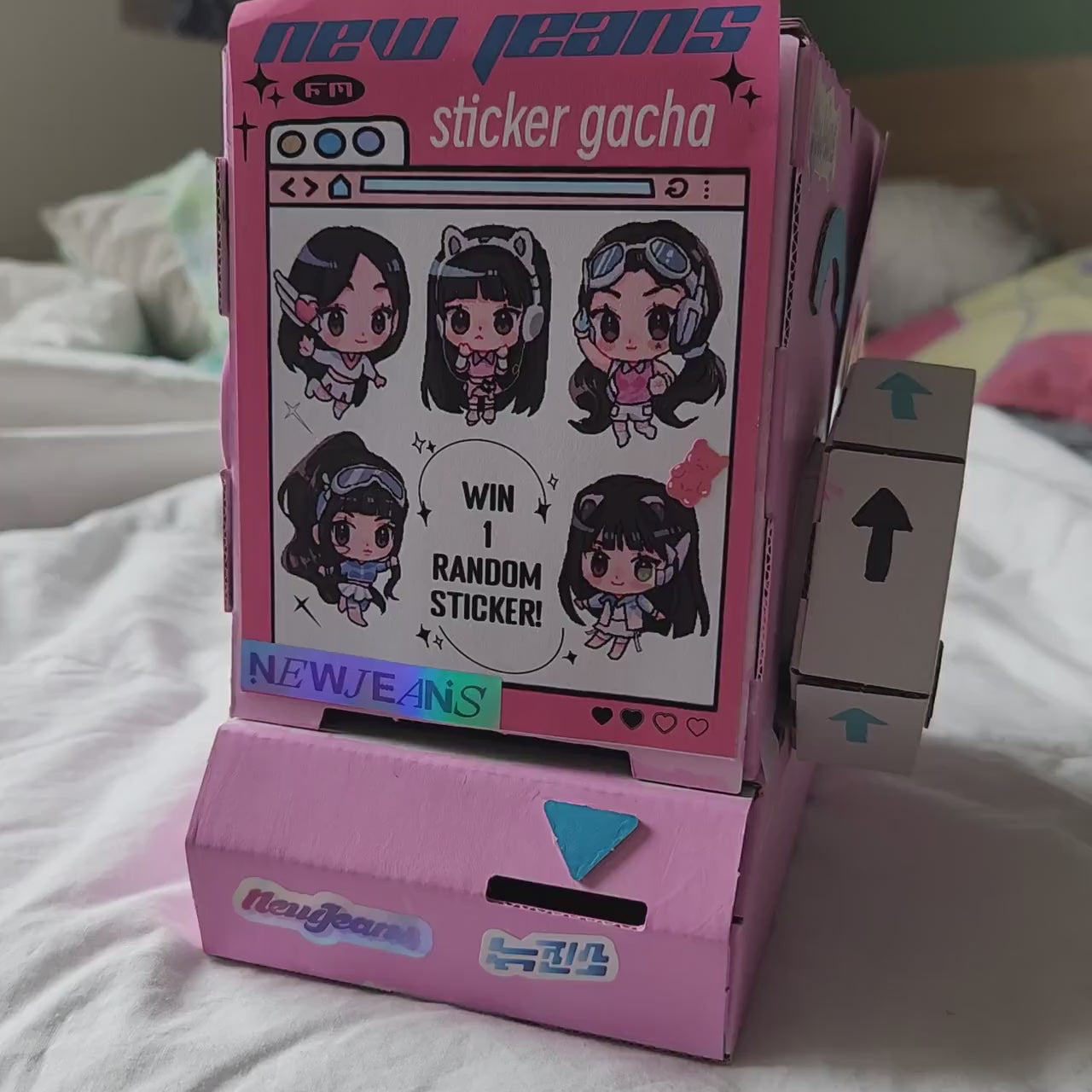 RANDOM Pixel Holographic sticker Kpop Anime Cute GACHA
