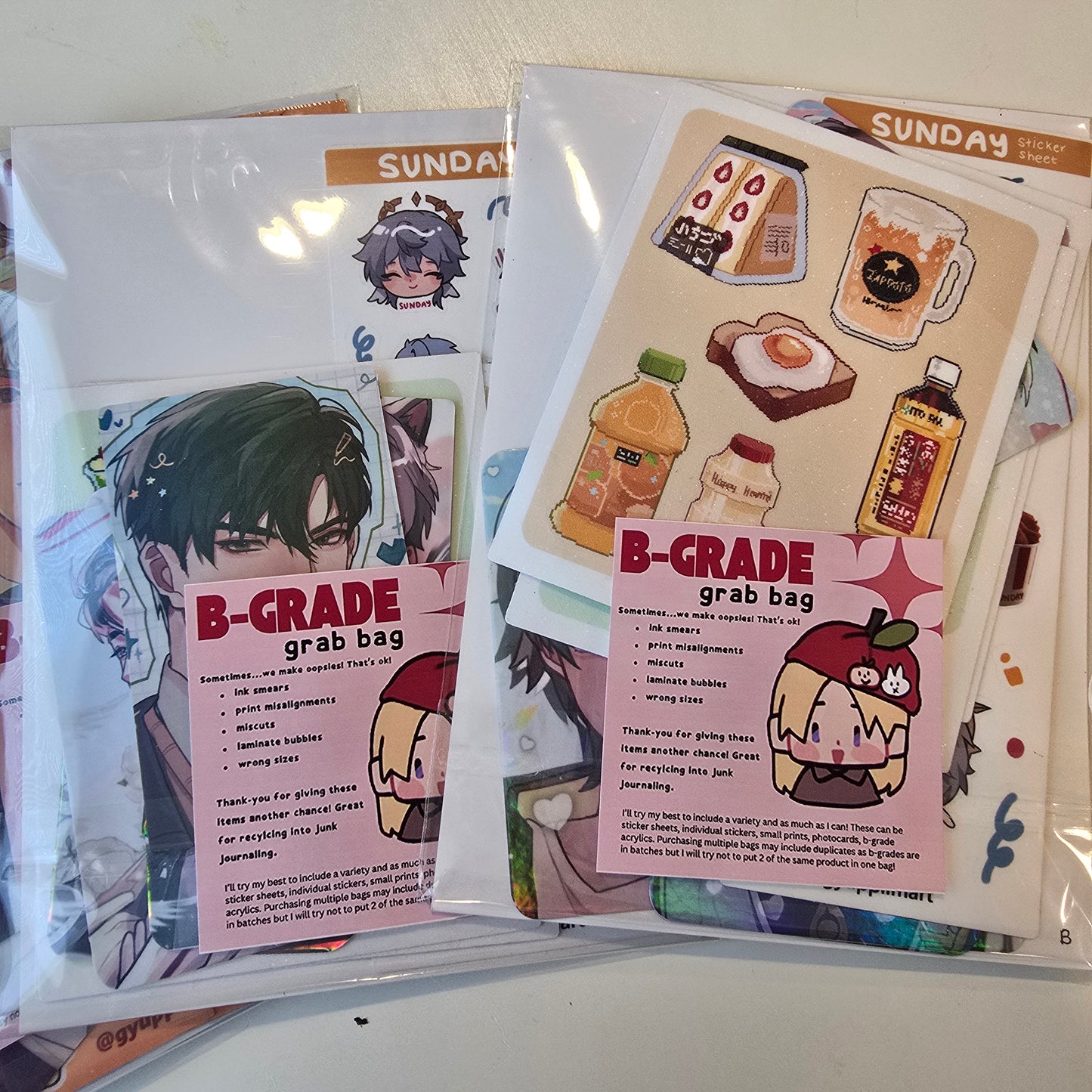 B-GRADE grab bags
