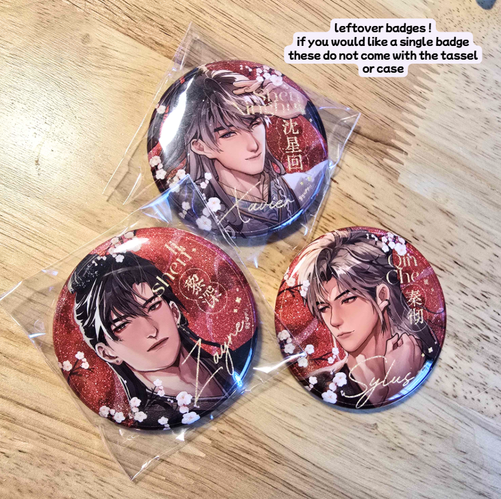 Love and Deepspace 吉祥結 Lucky Knot Tassel + Badge Case Holder