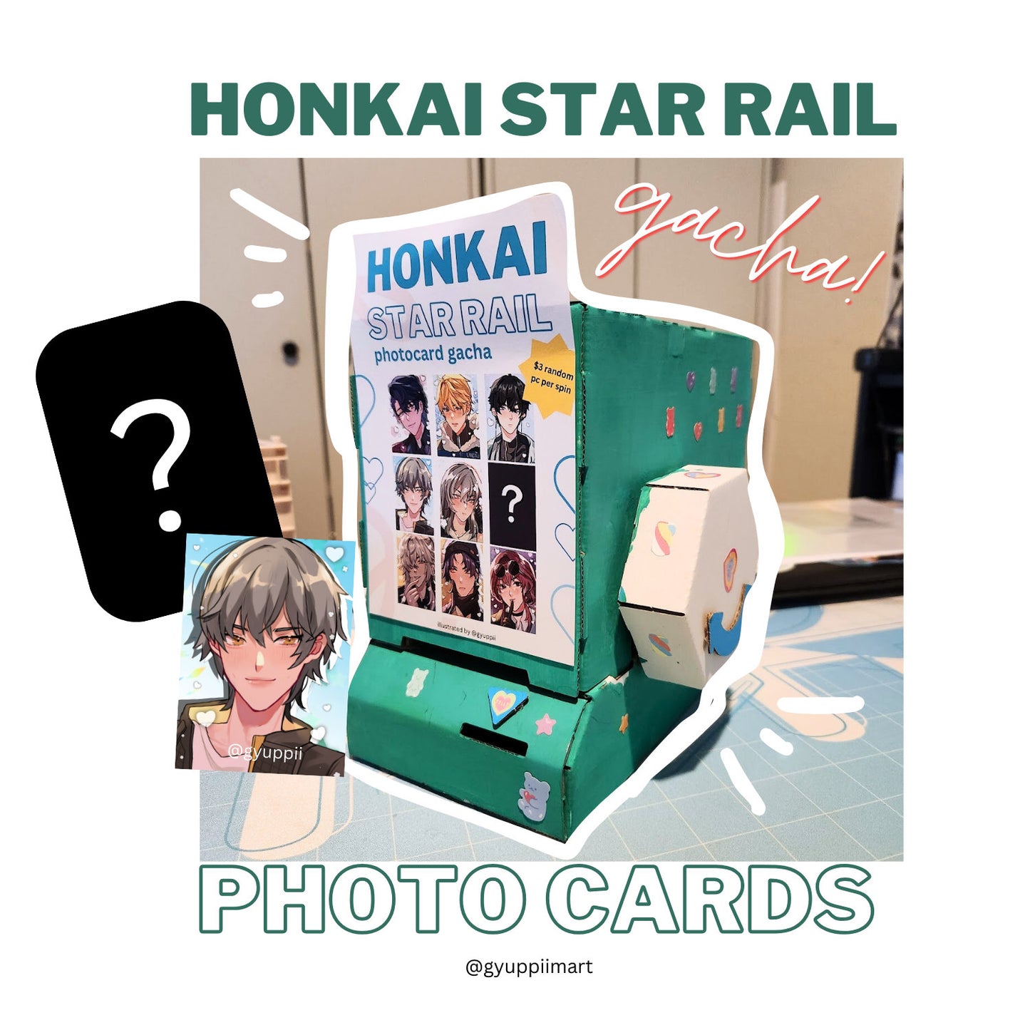 RANDOM Honkai Star Rail Photocards Holographic PC Gacha