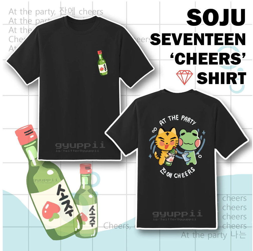 SOJU shirt kpop cheers TSHIRT